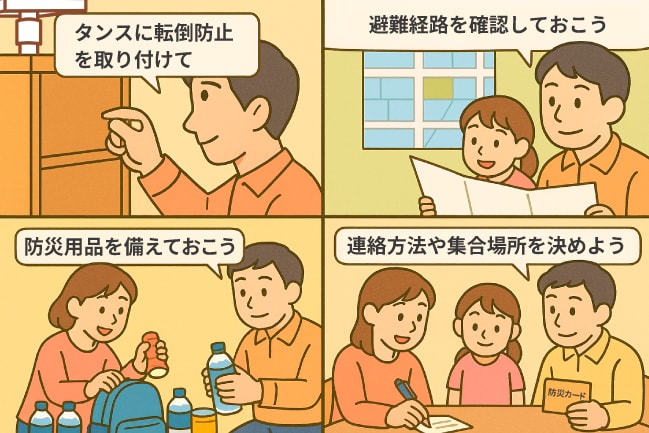 避けられない巨大災害に向けてしっかり準備をしておきましょう