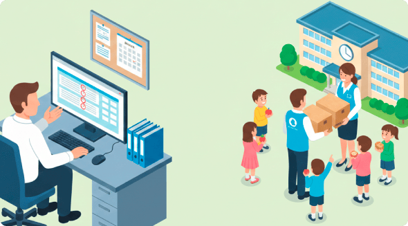 災害時に必須となる非常食・防災用品のご相談をお受けさせていただいております。